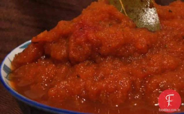 Molho Nomato Básico (Molho De Tomate Sem Tomate)