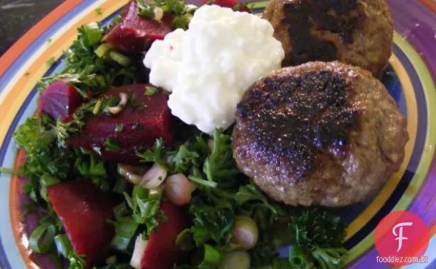 Rissóis De Carne E Salada De Beterraba (21 Dias Wonder Diet: Dia 11)