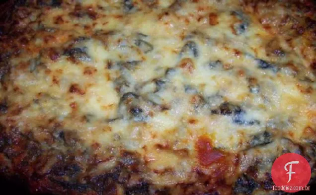 Um tipo diferente de lasanha vegetal