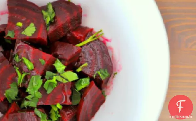 Salada De Beterraba Marroquina Com Canela
