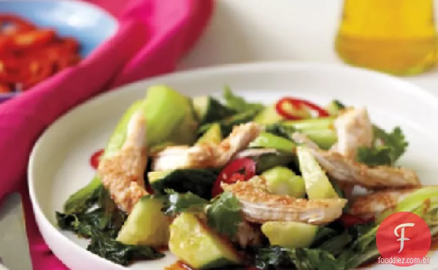 Salada De Gergelim E Frango