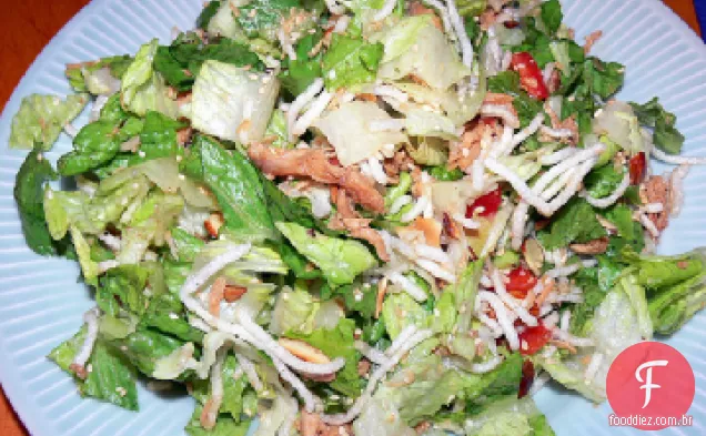 Salada De Frango Chinesa Quente