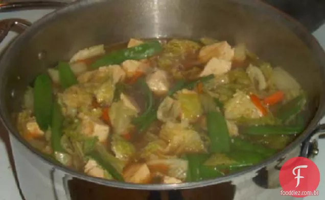 Sopa Chinesa Com Tofu