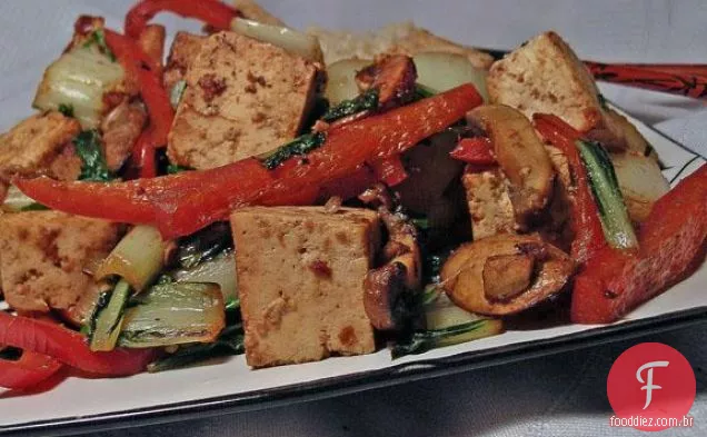 Hoisin Tofu Com Legumes