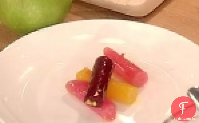 Salada de beterraba mista com vinagrete de Curry