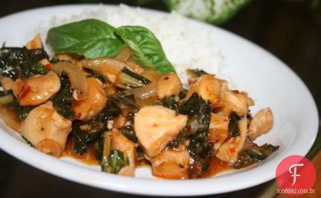 Frango Picante Ao Estilo Tailandês