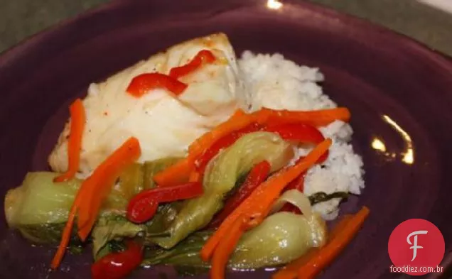 Pacotes De Peixe Com Pimenta Doce