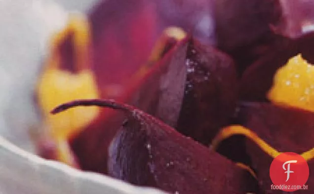 Beterraba Assada Com Laranja E Gengibre