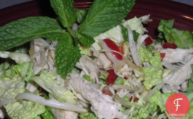 Salada de laranja e gengibre
