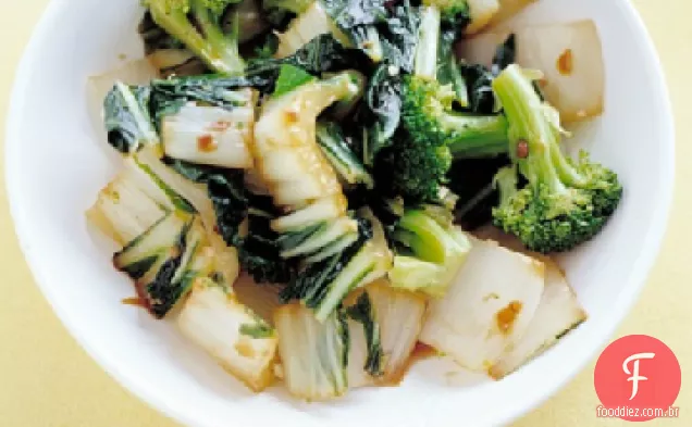 Bok Choy com brócolis