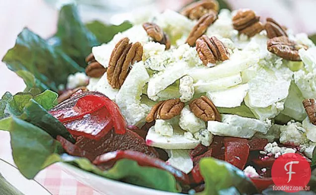 Salada de maçã e beterraba