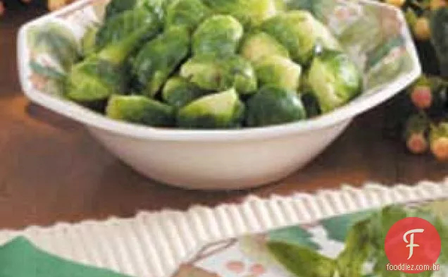 Couves De Bruxelas De Queijo