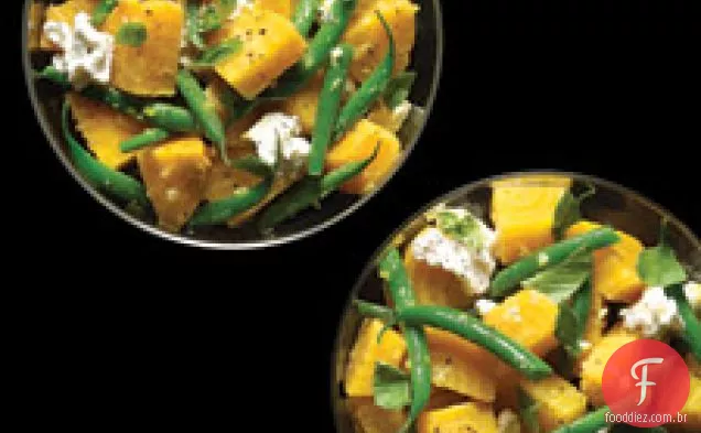 Salada de beterraba dourada