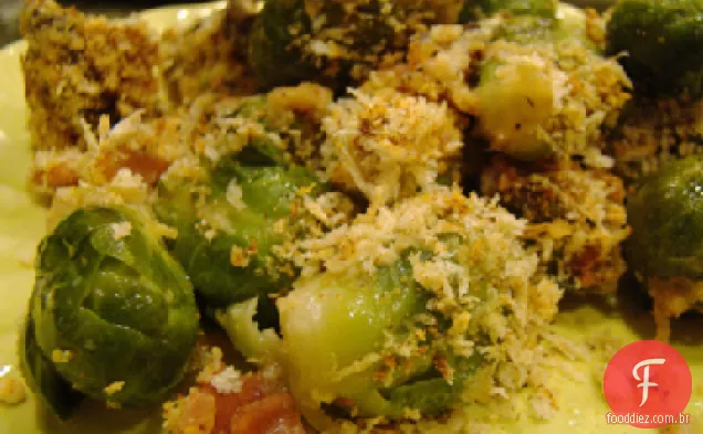 Couves De Bruxelas Gratinado