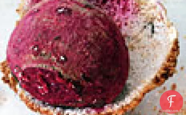 Beterraba com crosta de sal com rábano Crème Fraîche