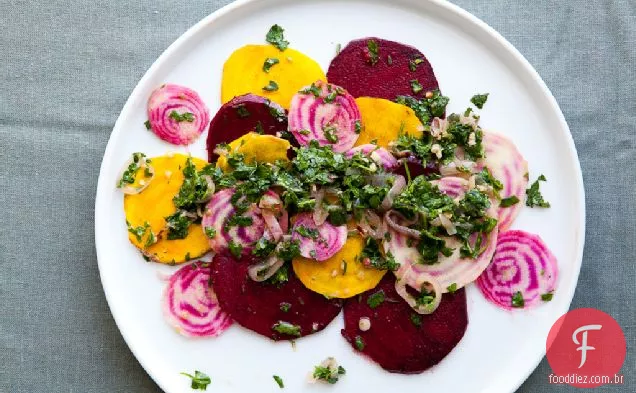 Beterraba Crudo Com Chimichurri