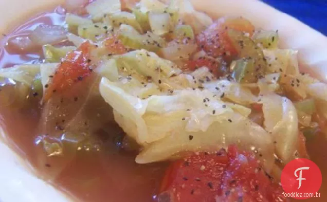 Sopa De Repolho Fácil