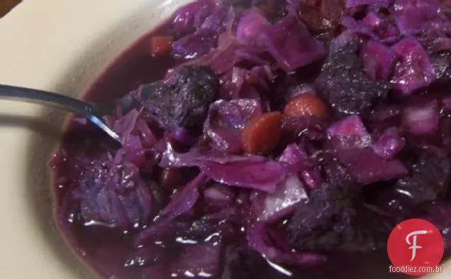 Crock Pot Sopa De Repolho Russo