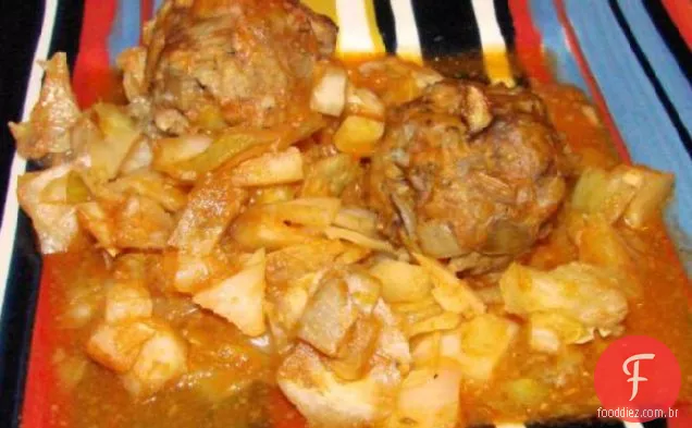 Rolos Preguiçosos Do Repolho Da Senhora