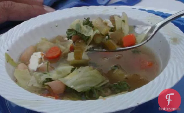 Sopa De Feijão Grego