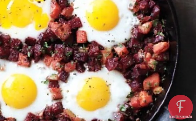 Hash De Beterraba Com Ovos