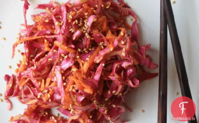 Salada de repolho em estilo Chinês