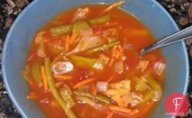 Sopa De Queima De Gordura De Repolho