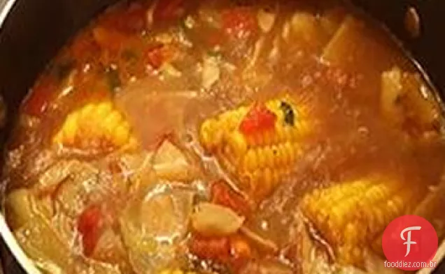 Caldo de Res (sopa de carne mexicana)