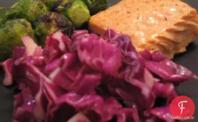 Salada De Repolho Vermelho Crocante
