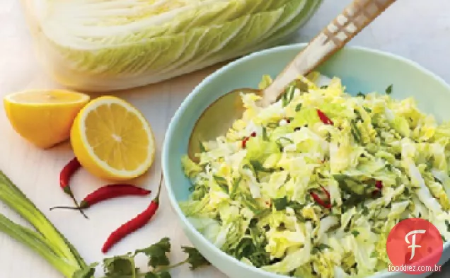 Salada De Repolho Napa Picada Picante