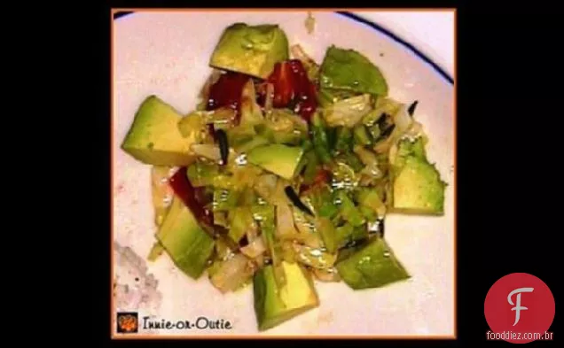 Salada De Abacate Salteada