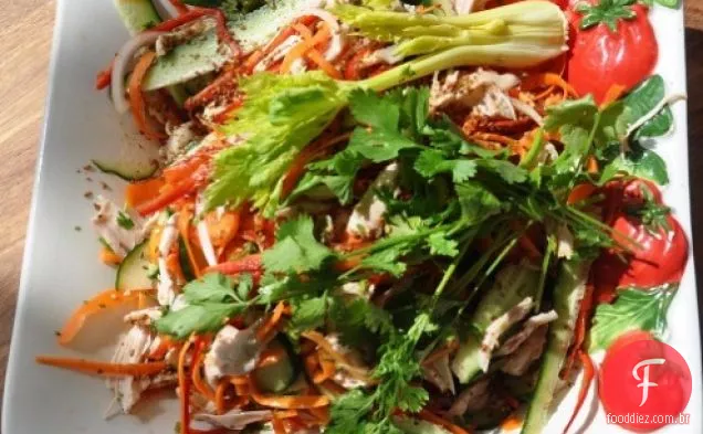 Incrível Salada De Frango Vietnamita