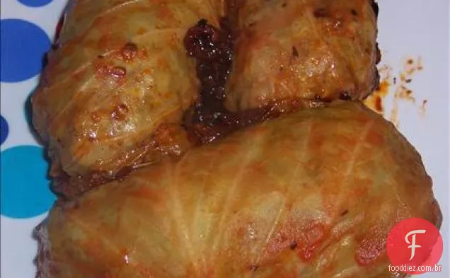 Caçarola De Hambúrguer E Repolho