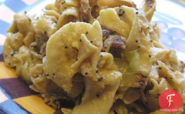 Macarrão Com Repolho E Bacon