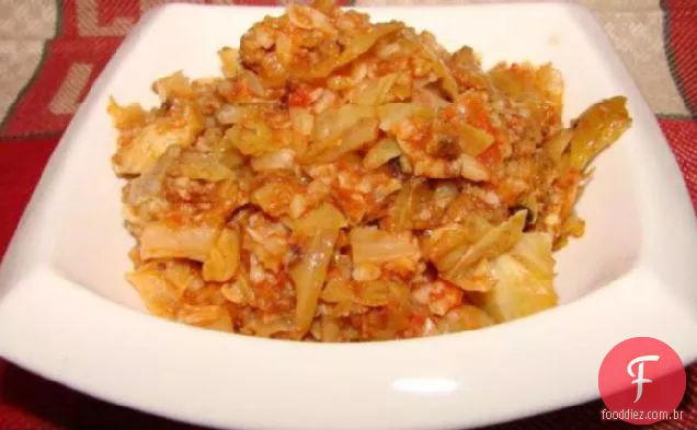Golumpki do cozinheiro preguiçoso (repolho recheado)