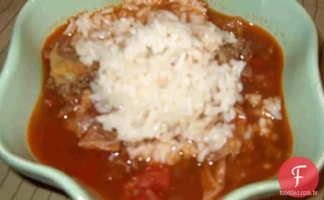Stoup De Repolho Recheado
