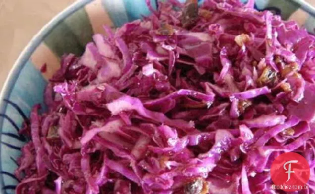 Salada De Repolho Vermelho