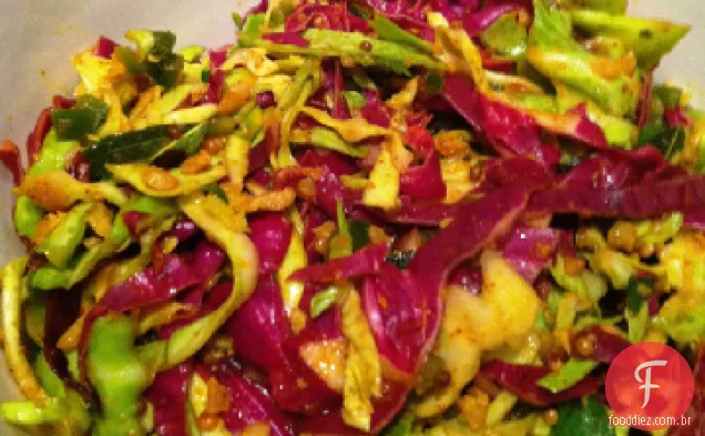 Salada De Repolho Asiática