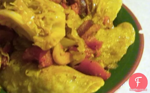 Salada de repolho chinês de Jean
