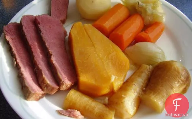 Sopa de batata saudável e saudável