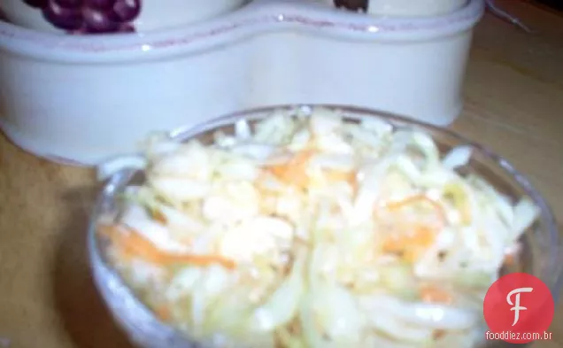A melhor salada de repolho do pai de Angie