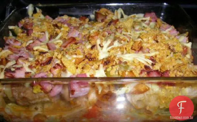 Caçarola De Salsicha E Repolho