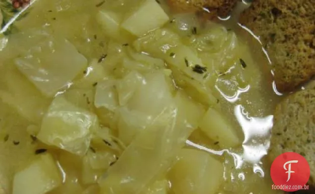 Sopa De Repolho De Batata