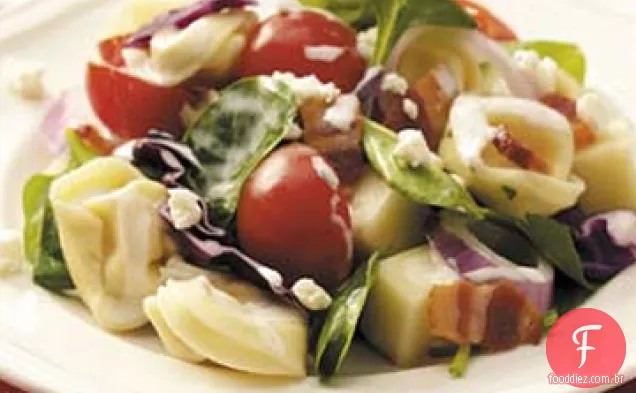 Salada Tortellini Em Camadas