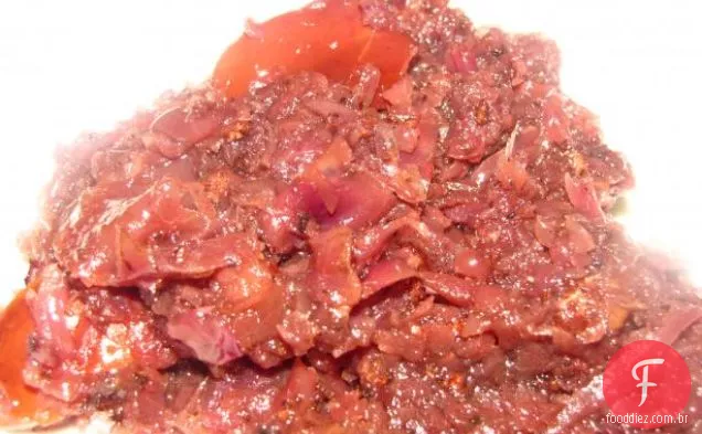 Apfelrotkoh (Repolho Roxo Refogado)