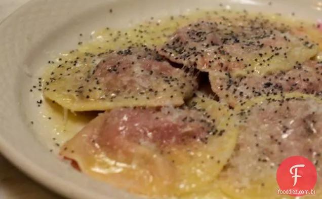 Ravioli De Beterraba E Ricota