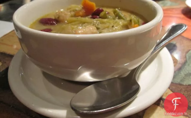 Sopa de Minestrone como a de Carrabba