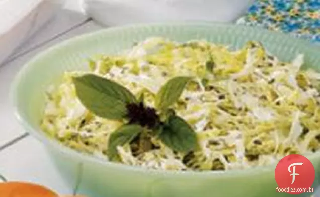 Manjericão Endro Salada De Repolho