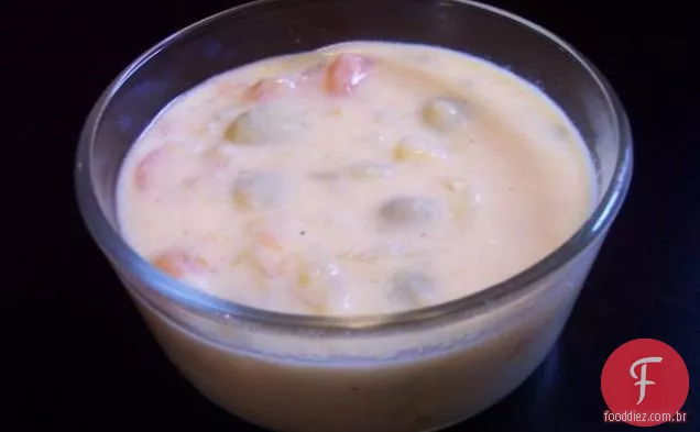 Sopa Vegetal De Queijo
