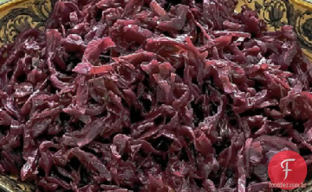 Repolho Roxo Com Especiarias De Açúcar Mascavo